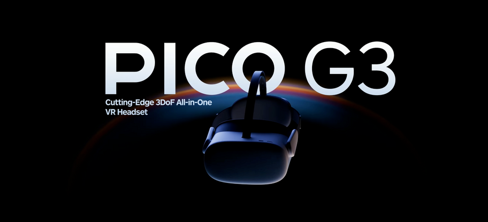 The new Pico G3 VR headset